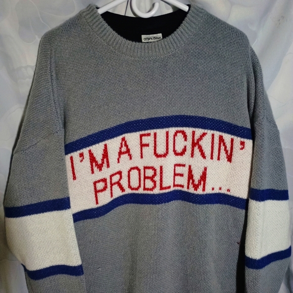 Brand New high quality designer sweater, made in Italy by firenzi size 2X - Picture 2 of 2